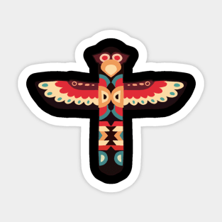 Aztec traditional sign Sticker